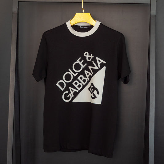 Dolce Gabbana мъжка тениска – черна с принт