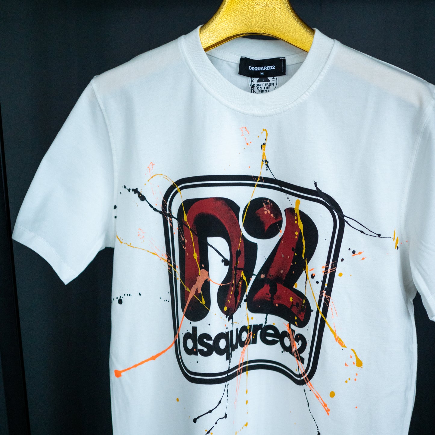 Мъжка тениска DSQUARED2 – бяла