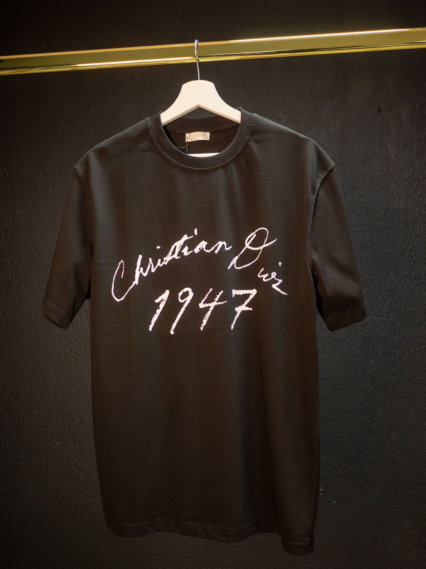 Тениска Christian Dior 1947, черна