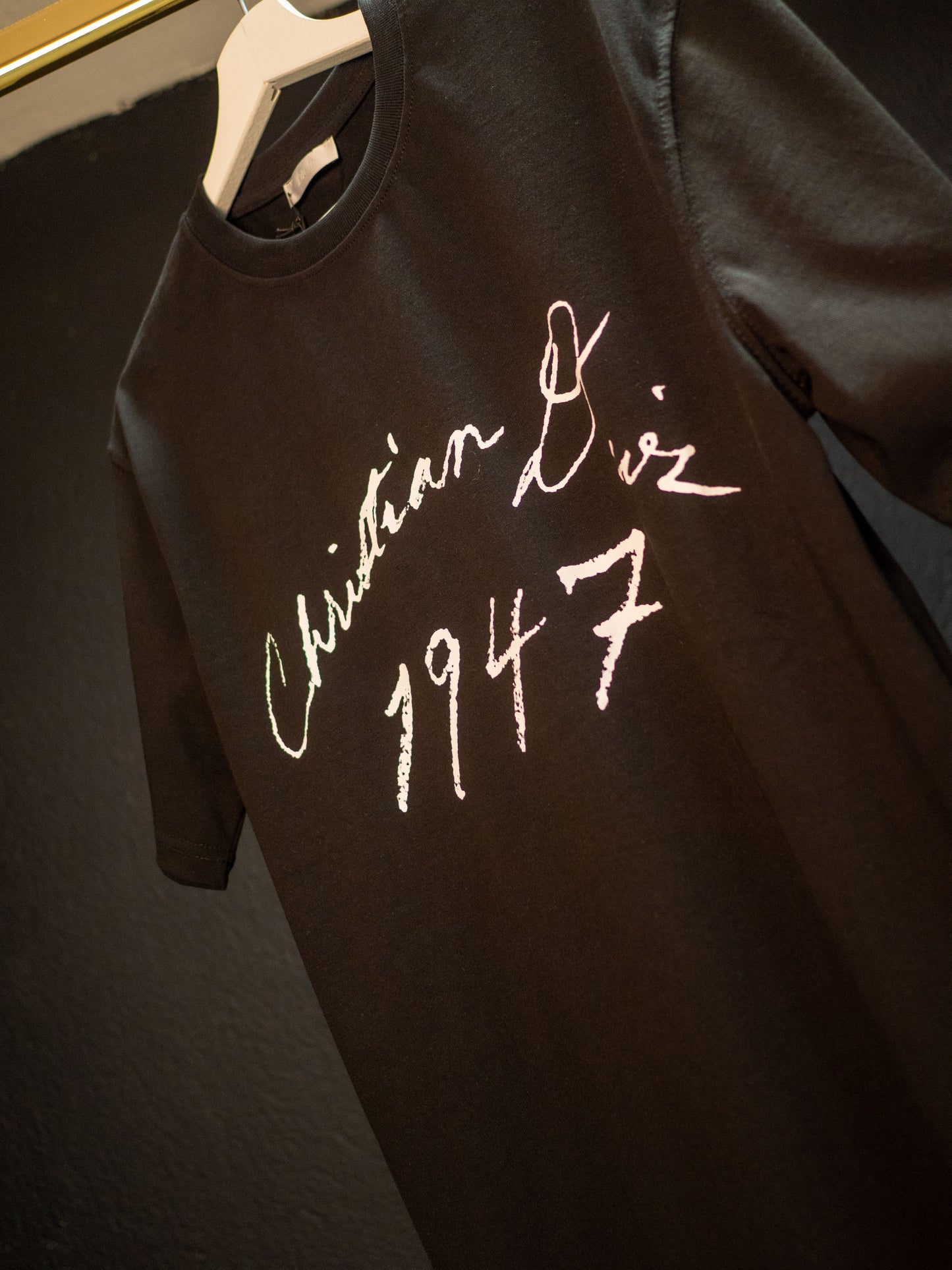 Тениска Christian Dior 1947, черна
